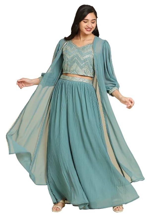 Selvia Women's Round Neck Shrug Main Image
